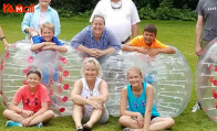 a fancy zorb ball for people